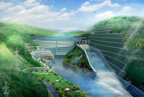 宝坻老挝南塔河1号水电站项目